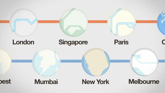 Vyberte nov mapy pre Mini Motorways