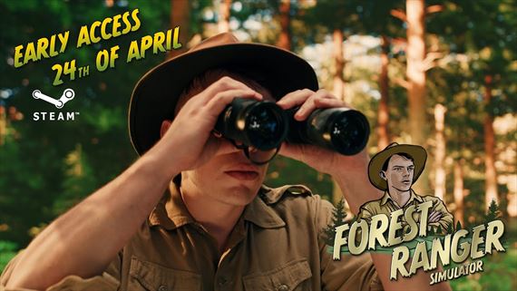 Forest Ranger Simulator si vyiel do hory v Early Access