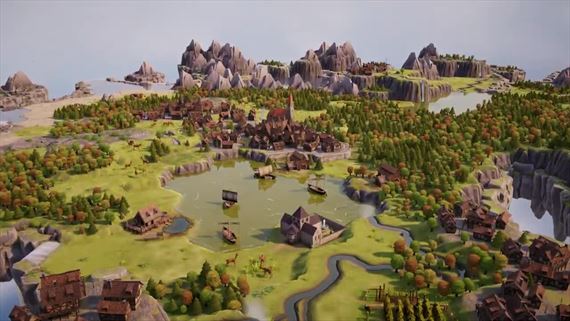 TerraScape už stavia mestá a osídlenia a zbiera body