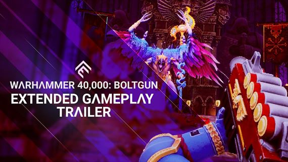 Warhammer 40,000: Boltgun sa predvádza v rozsiahlej hernej ukážke
