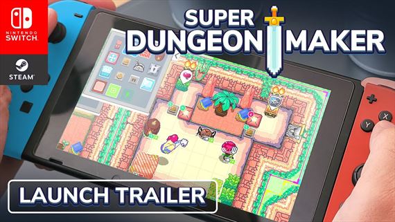 Super Dungeon Maker stavia a zdoláva úrovne v dokončenej hre