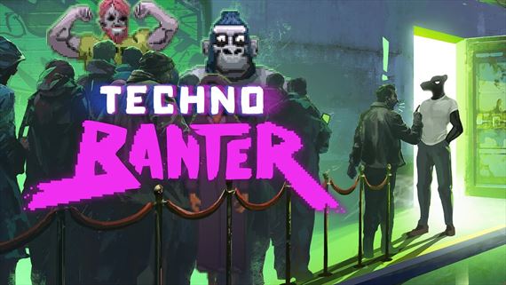 Techno Banter z v�s sprav� vyhadzova�a v netradi�nom bare
