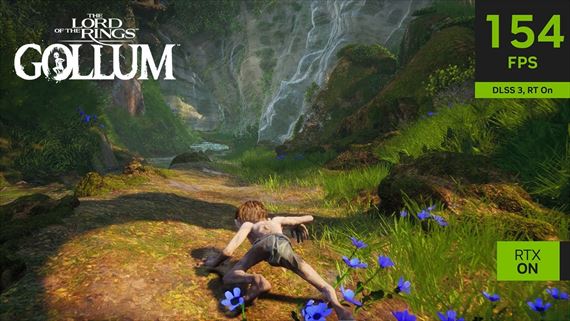 The Lord of the Rings Gollum ukazuje svoje zapracovanie DLSS 3