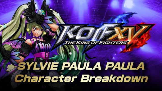 King of Fighters XV ukazuje tl a techniku postavy  Sylvie Paula Paula