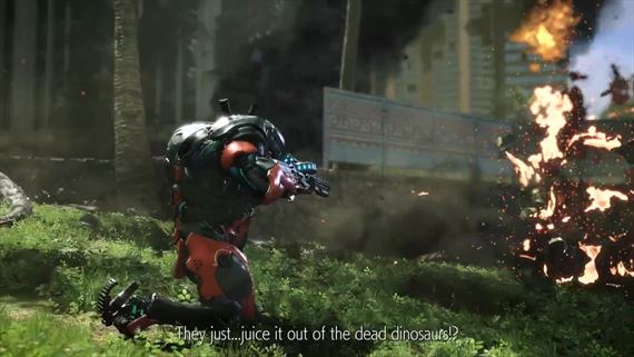 Exoprimal ukzal svoj svet a svoje monosti