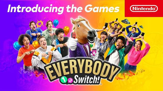 Everybody 1-2-Switch! predstavuje svoje minihry