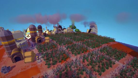 Moons of Ardan predv�dza �ivot a v�stavbu na plan�te