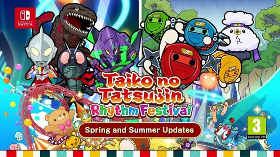 Taiko no Tatsujin: Rhythm Festival pripomína svoju jarnú a letnú aktualizáciu