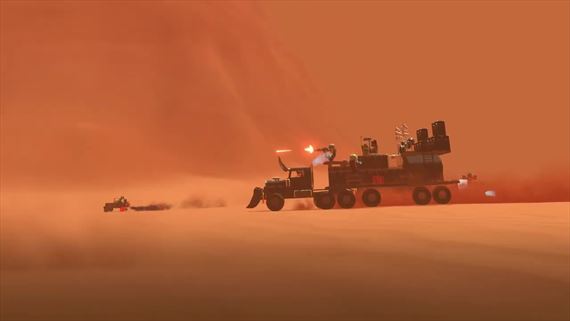 Badlands Crew vyraz do nebezpenej pustatiny na ozbrojenom aute