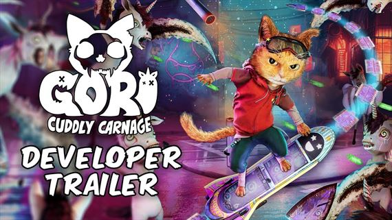 Vvojri vs preved krtkou ukkou z hrania Gori: Cuddly Carnage