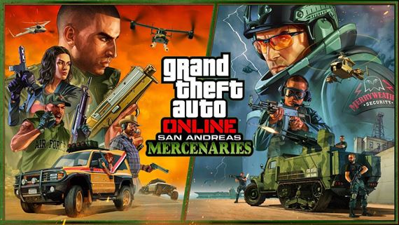 GTA Online dostalo vojnový San Andreas Mercenaries update