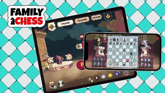 Family Chess prináša hravý šach s ručne animovanými figúrkami