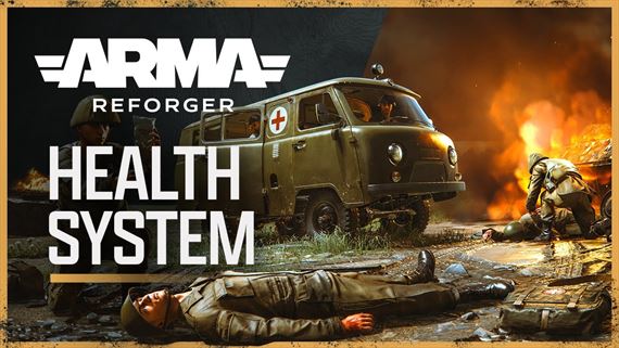 Arma Reforger ukazuje systém zdravia