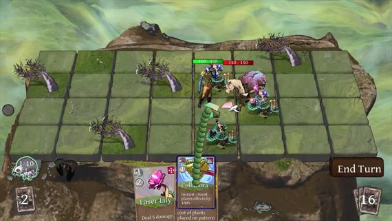 Botanical Warden rozd� karty a zv�az� silou fl�ry