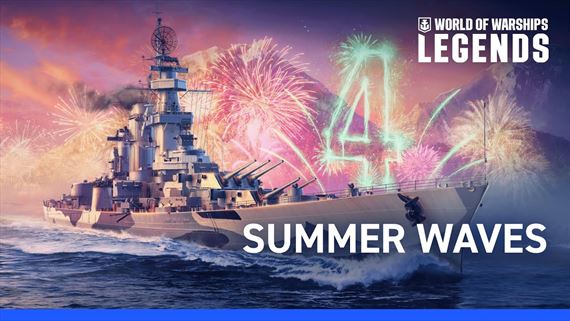 World of Warships: Legends oslavuje 4 roky na scéne