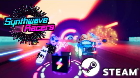 Synthwave Racers šoféruje v neónovej racingovej hre