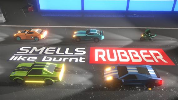 Smells Like Burnt Rubber predvdza arkdov autka