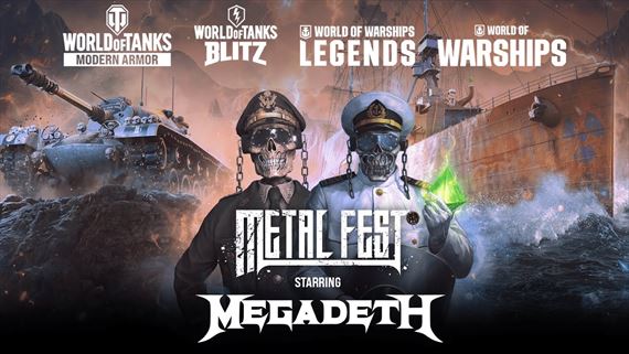 Kapela Megadeth má namierené do hier Wargamingu