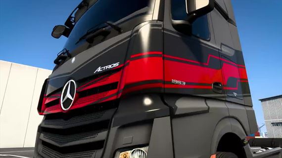 Euro Truck Simulator 2 dostal nové Modern Lines Paint Jobs DLC