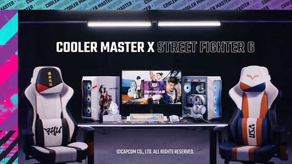 Cooler Master predstavuje nov� Street Fighter 6 produkty