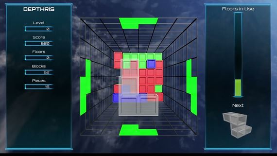 Depthris prináša klasiku s rotovaním a umiestňovaním skladačiek v 3D