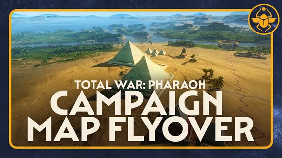 Total War: Pharaoh prelieta nad krajinou, vstúpite do nej o mesiac