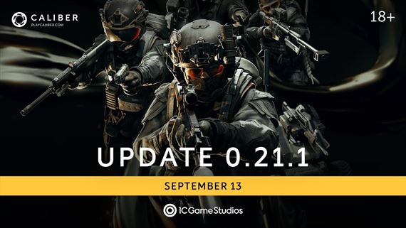 Caliber dostal update 0.21.1 a Heavy Metal Battle Pass