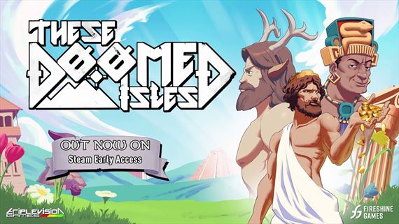 Zahrajte sa na boha v stratégii These Doomed Isles