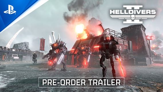 Helldivers 2 - Automaton - preorder trailer