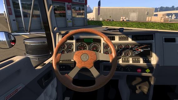 American Truck Simulator dost�va nov� dizajny v Steering Creations Packu
