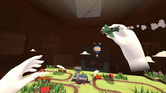 Toy Trains vás volá do VR hry s vláčikmi a skladaním koľajníc