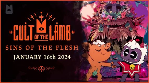 Cult of the Lamb predstavule Sins of the Flesh update