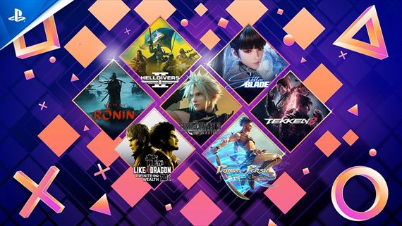 Prichdzajce hry na PlayStation konzoly v roku 2024