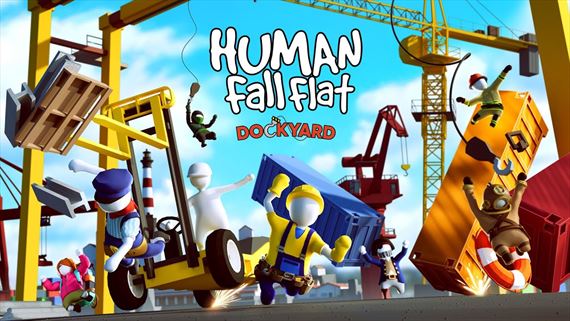 Human Fall Flat priniesol ďalšie nástrahy v novom leveli  Dockyard