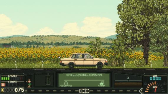 Keep Driving bude zbiera zitky pri jazde autom po krajine