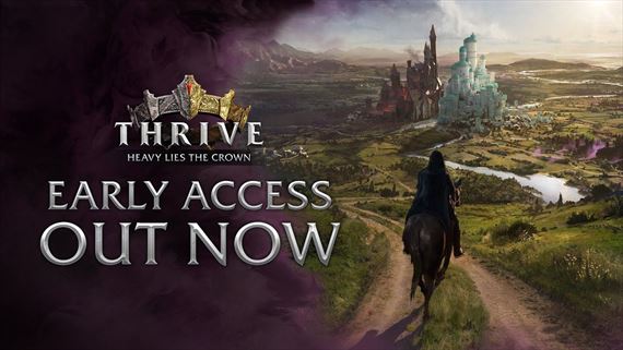 Thrive: Heavy Lies The Crown stavia stredoveké osídlenie v Early Access