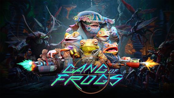 Gang of Frogs pošle do boja žaby, môžete si prizvať kamarátov