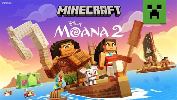 Minecraft dostáva Moana 2 DLC