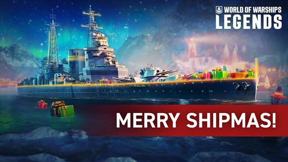 World of Warships: Legends prináša Vianoce a poslendý update roka