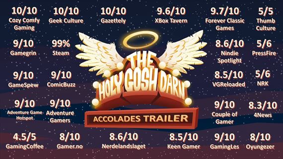 Komediálnu adventúru The Holy Gosh Darn vychválili až do neba