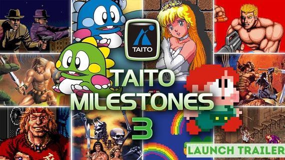 Retro kolekcia TAITO Milestones 3 vyšla na Switch