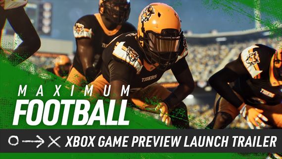 Maximum Football vyiel v Xbox Game Preview