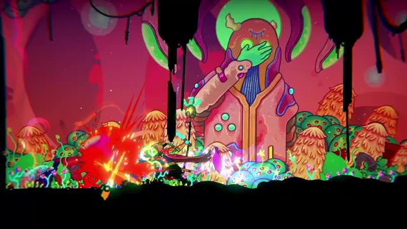 Psychedelická metroidvania Ultros je vonku