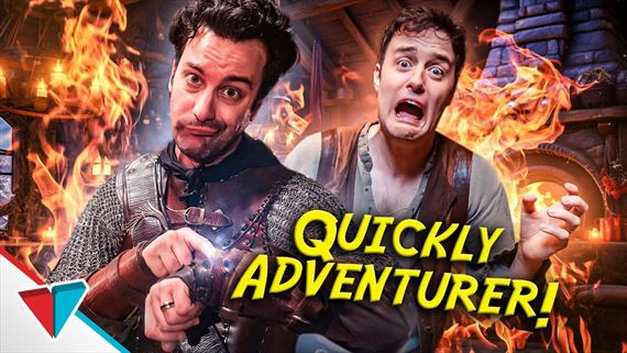 Epic NPC man - Oheň v hrách