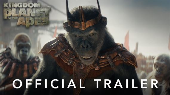 Kingdom of the Planet of the Apes - filmový trailer