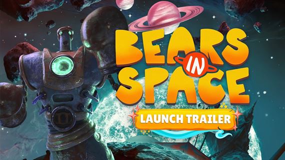 V Bears in Space vás hneď teraz čakajú prestrelky so silou medveďa
