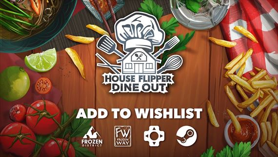 House Flipper bude variť v Dine Out DLC