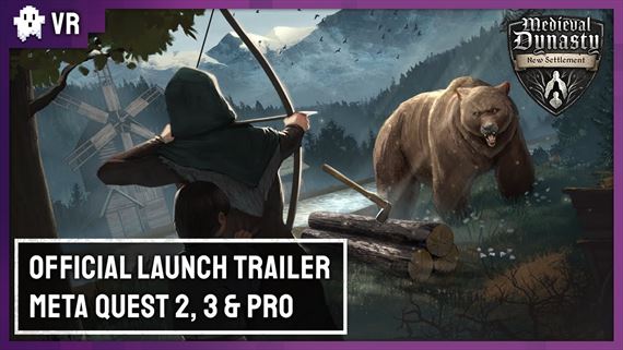 Medieval Dynasty: New Settlement prina znmu hratenos do VR