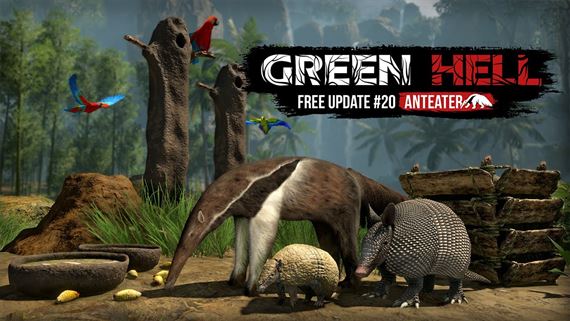 Green Hell dostáva už svoj 20. free update - Anteater