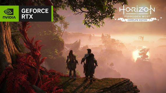 Nvidia ukazuje monosti Horizon Forbidden West